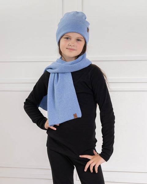 Kids' Knit Beanie & Scarf 2-Piece Set