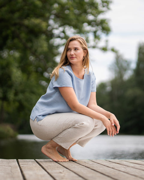 Linen Pants Dakota Natural