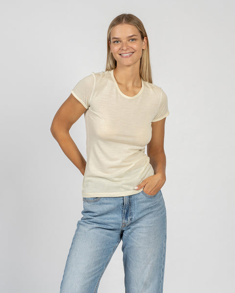 Women's 160 Merino T-Shirt Natural