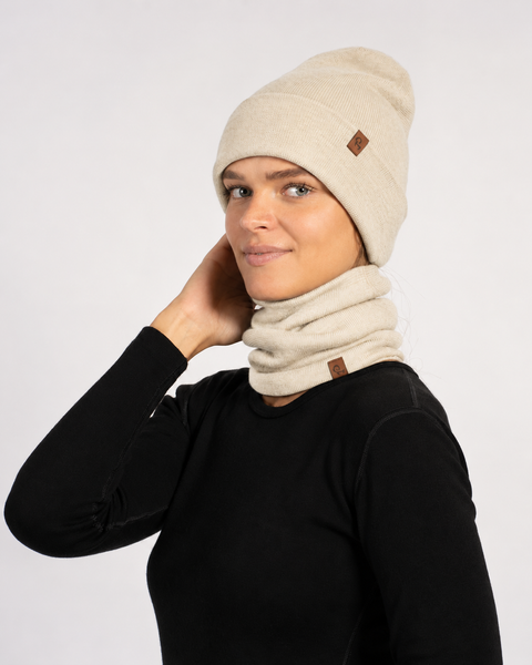 Women's Knit Beanie & Gaiter 2-Piece