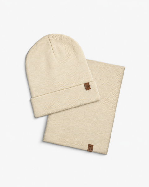 Men's Knit Beanie & Gaiter 2-Piece