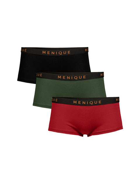 Merino Women's Boxer Shorts 3-Pack