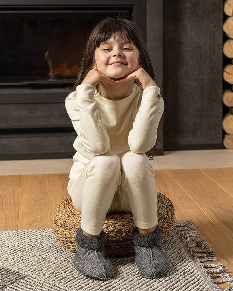 Kids' Long Sleeve Shirt Merino Wool