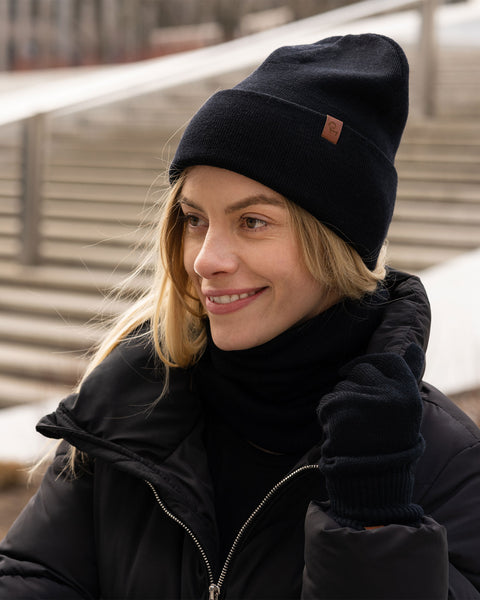 Women's Beanie Knitted Merino