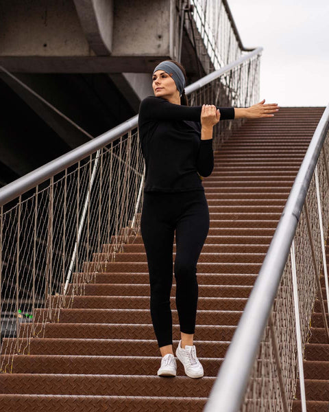 Women's Headband 160 Merino Perfect Grey