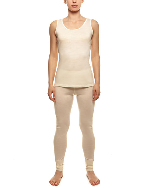 Women's Merino 160 Sleeveless Set Natural