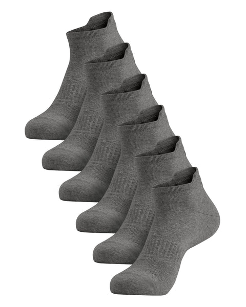 Men’s Cotton Everyday Ankle Socks 6-Pack