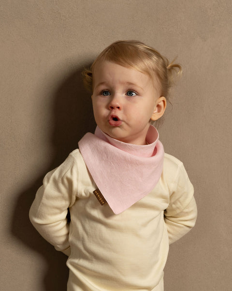 Linen Baby Bandana Bib 3-Pack