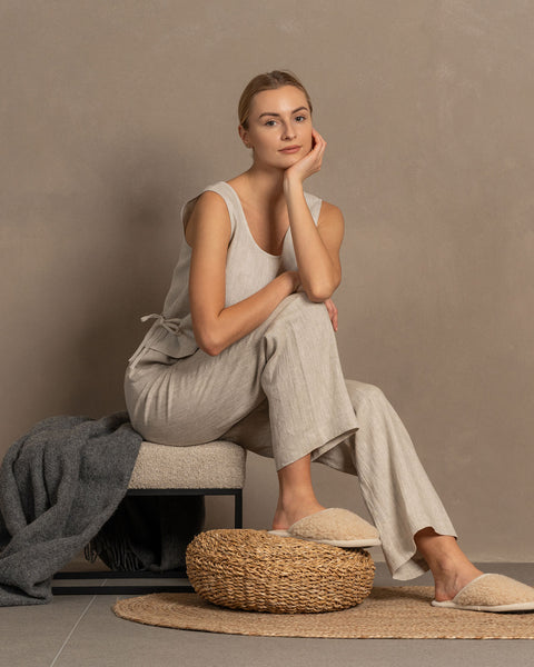 Women&#39;s Merino Fluffy Slippers