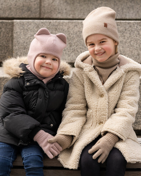 Kids Knitted Balaclava &amp; Gloves 2-Piece Set