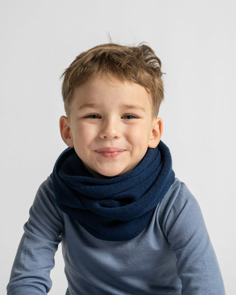 Kids' Merino Wool Infinity Loop Scarf