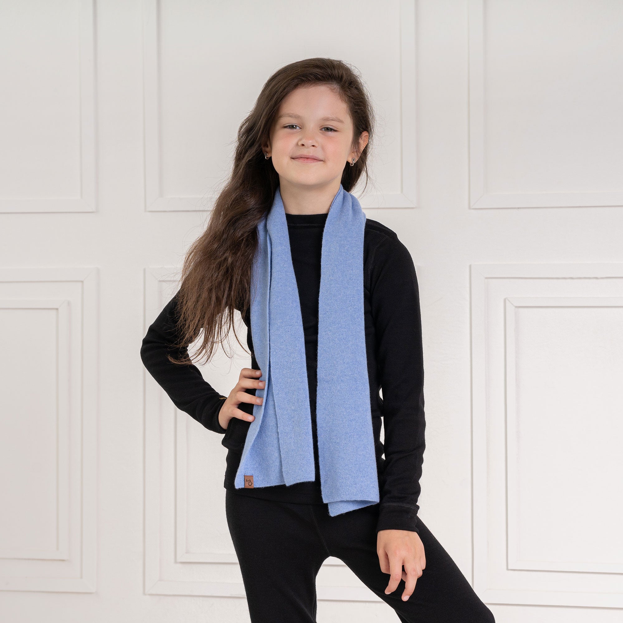 Kids' Knit Scarf Merino & Cashmere