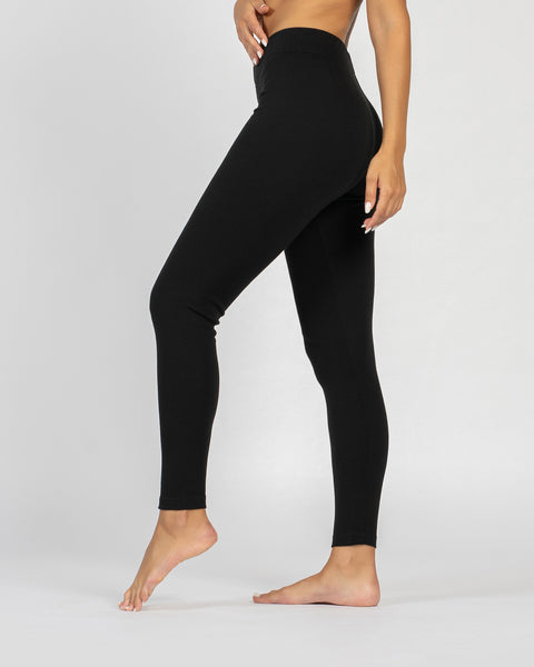 Women&#39;s 250 Long Sleeve &amp; Leggings 2-Piece Black