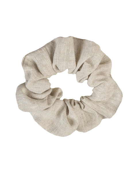Linen Hair Scrunchie