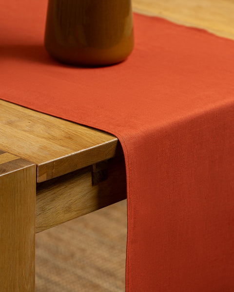Natural 100% Linen Table Runner