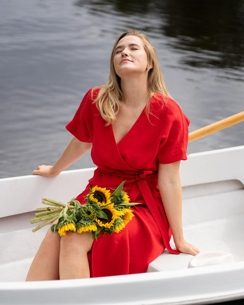 Maxi Wrap Dress Eleanor