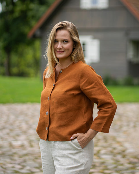 Blazer Jacket with Buttons Alice
