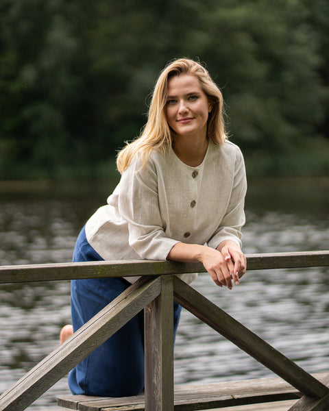 Blazer Jacket with Buttons Alice