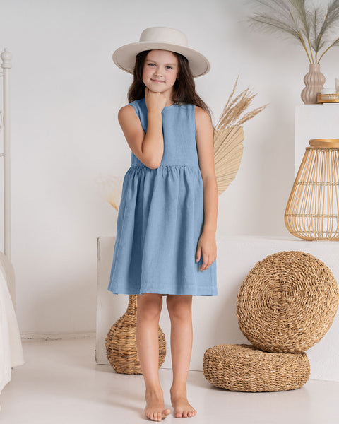 Girls&#39; Linen Dress Maya