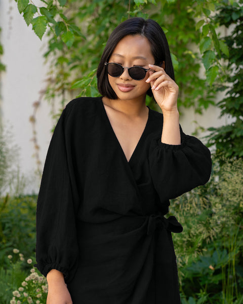 Tulip Wrap Dress Daisy