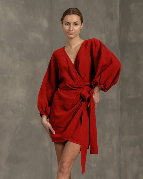 Tulip Wrap Dress Daisy