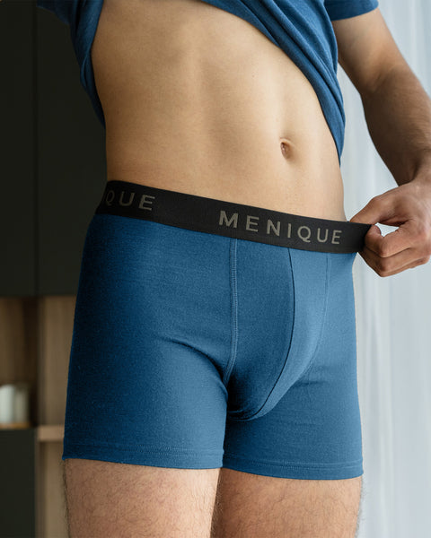 Men Merino Short Boxer Briefs 2-Pack S