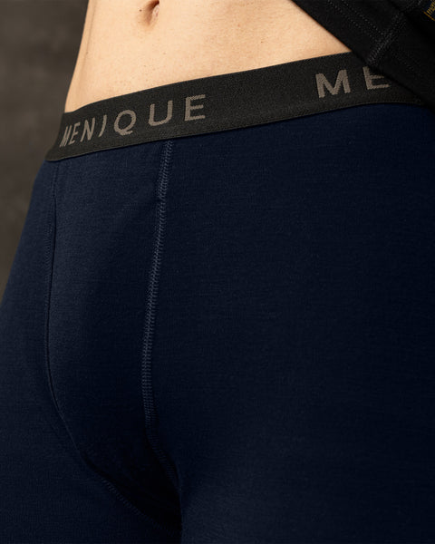 Men&#39;s 250 Merino Pants Rub Dark Blue