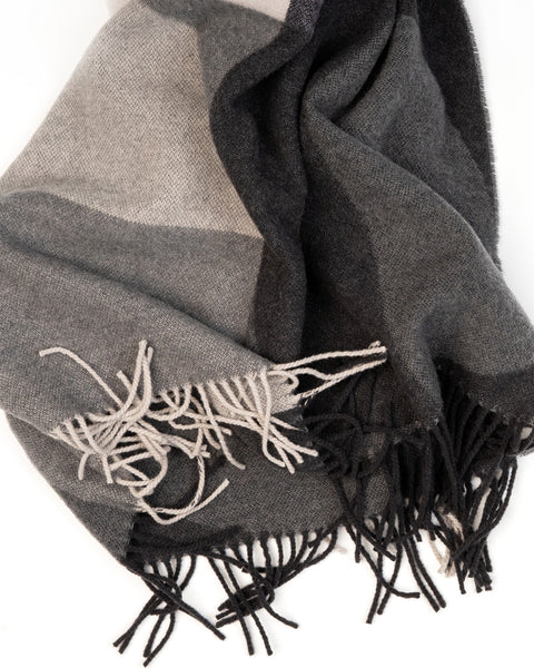 Virgin Merino Wool Blanket Throw Madrid