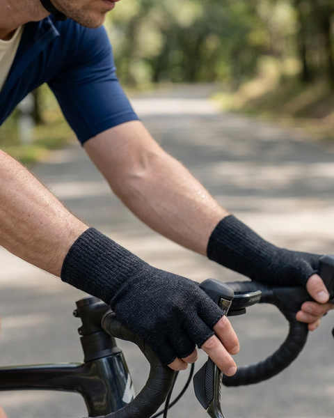 Merino Fingerless Gloves for Men