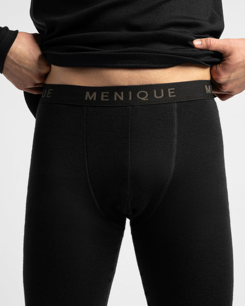 Men's 250 Merino Thermal Bottoms Black