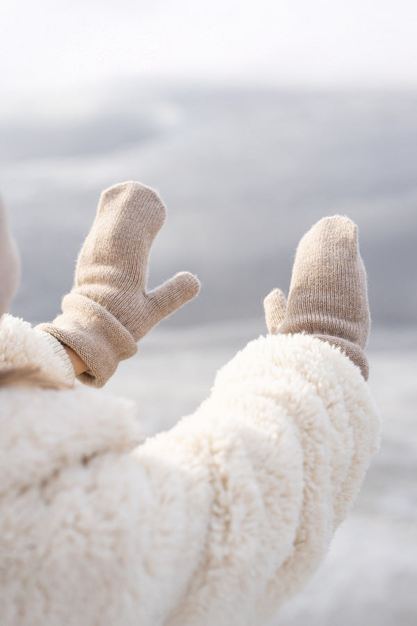 Kids' Mittens Knitted Merino & Cashmere