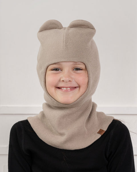 Kids&#39; Knit Balaclava Cotton
