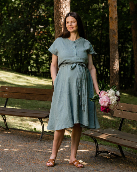 Front Button Dress Brigit