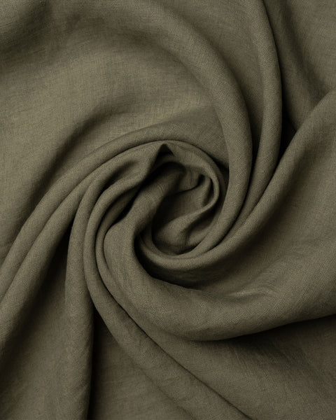 Linen Half Apron with Pocket One Size