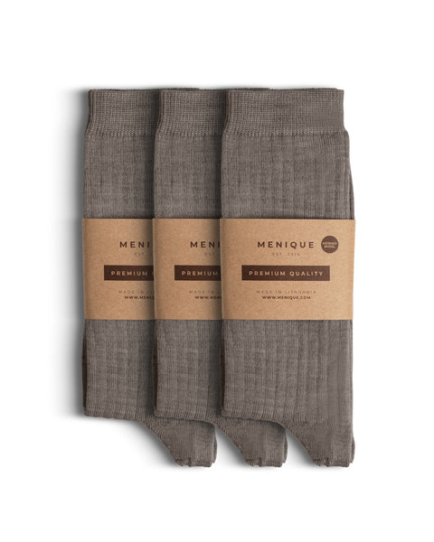 Women’s Merino Rib Socks 3-Pack