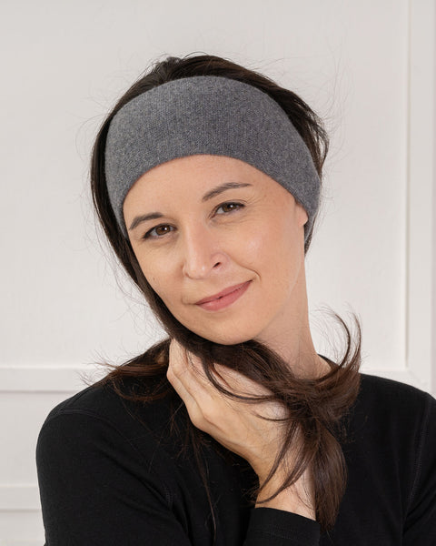 Women&#39;s Knit Headband with Ribbon