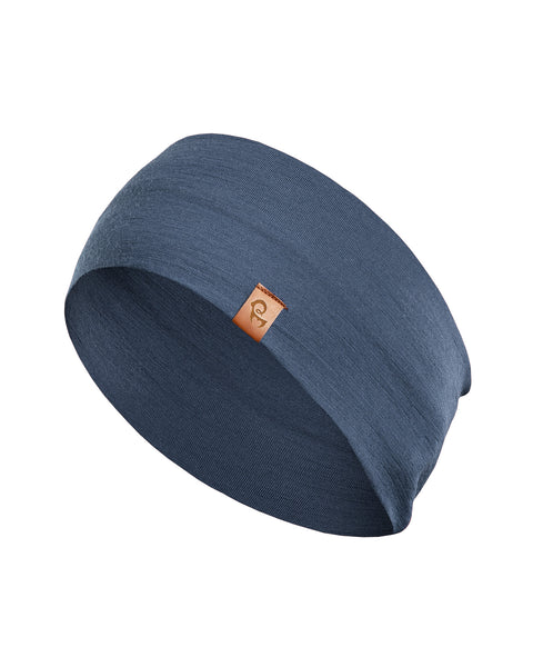 Men&#39;s Merino Headband Denim