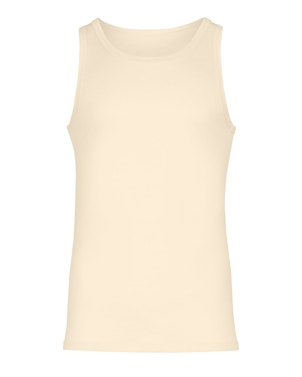 Men's Merino Tank Top Natural