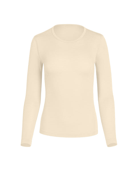 Women&#39;s 160 Thermal Long Sleeve Crew Natural