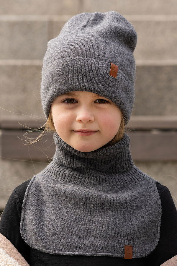 Kids' Dickie Neck Warmer Knitted Merino & Cashmere