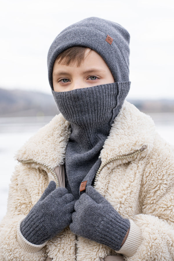 Kids' Dickie Neck Warmer Knitted Merino & Cashmere