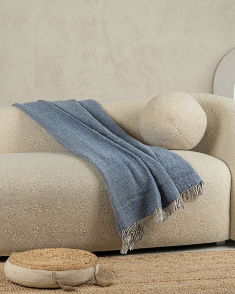 Extra Fine Virgin Merino Wool Blanket Budapest