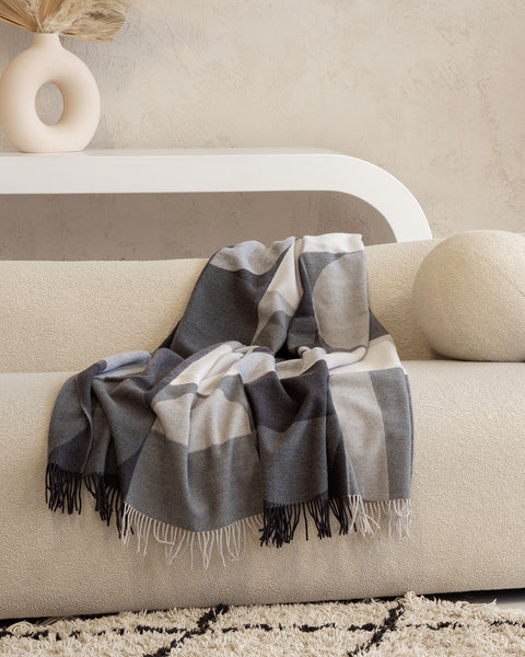 Virgin Merino Wool Blanket Madrid
