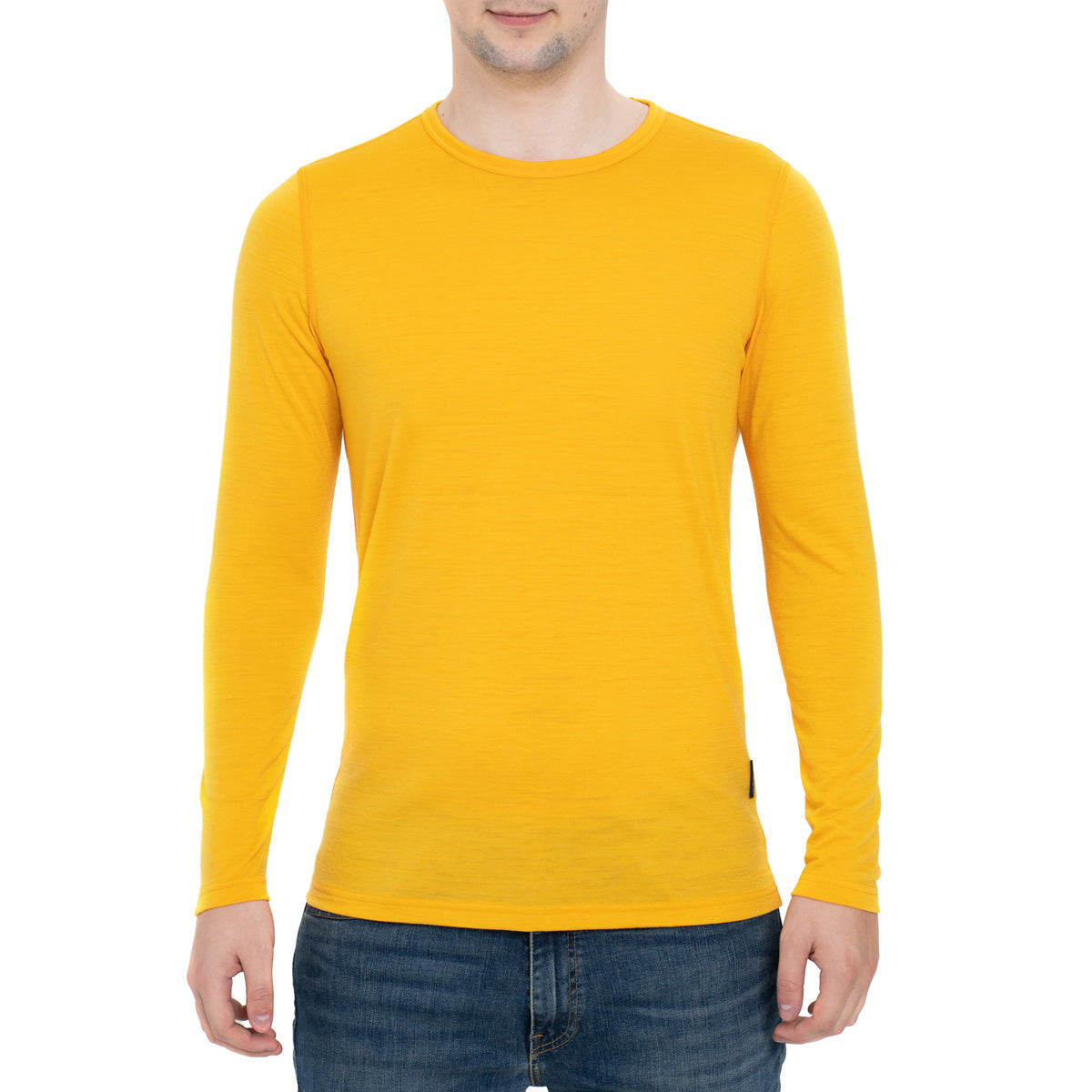 Men's 160 Thermal Long Sleeve Crew Yellow